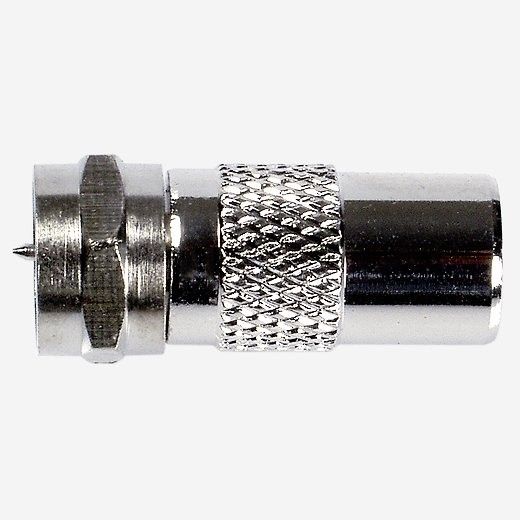 Fuba Coaxial Adaptor - Ovz 080 Adapter, F-plug. - Coxial Plug